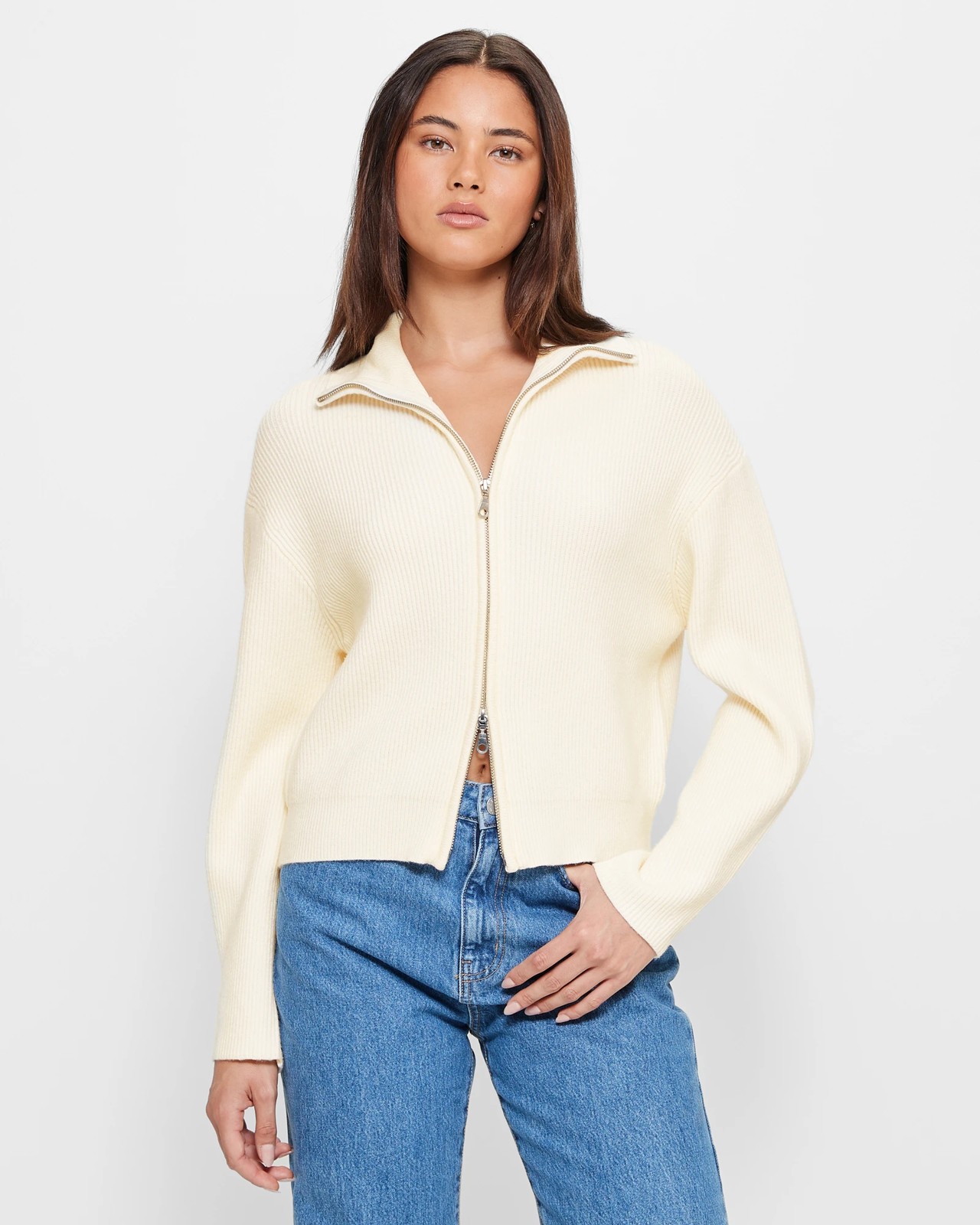 Double Zip Front Cardigan Lily Loves Target Australia