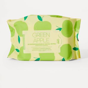 OXX Skincare 40 Pack Biodegradable Facial Wipes - Green Apple and Aloe Vera product image