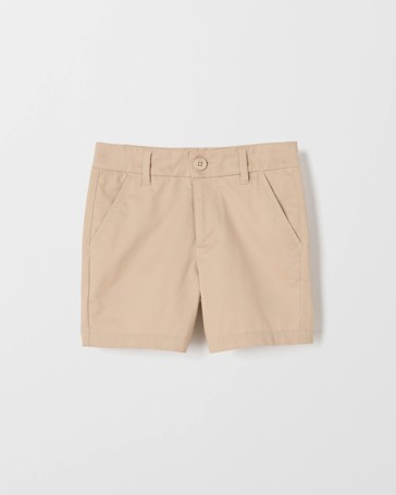 Fixed Waist Chino Shorts
