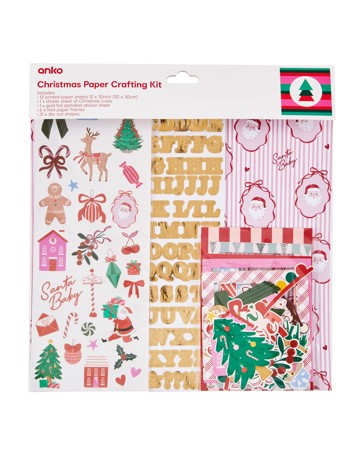 Anko Christmas Paper Crafting Kit