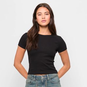 Australian Cotton Rib Raglan T-Shirt - Lily Loves product image