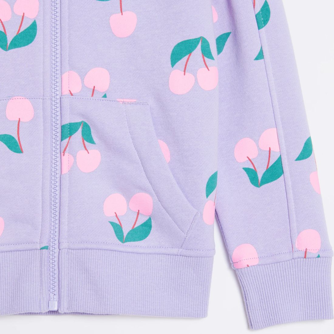 Cherry Print Zip Hoodie Target Australia