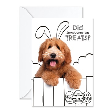 Hallmark Easter Card - Dog