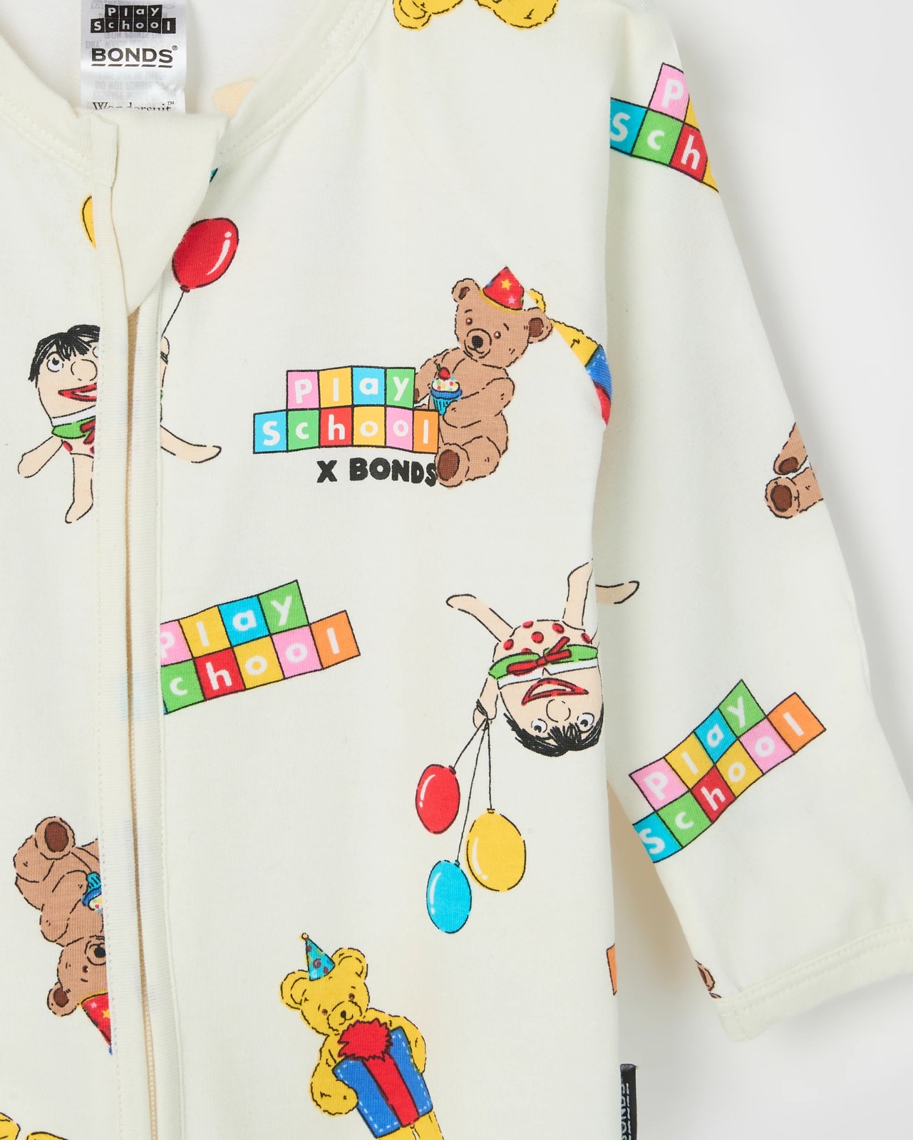 Bonds Playschool Baby Zip Wondersuit Coverall 2 of 3