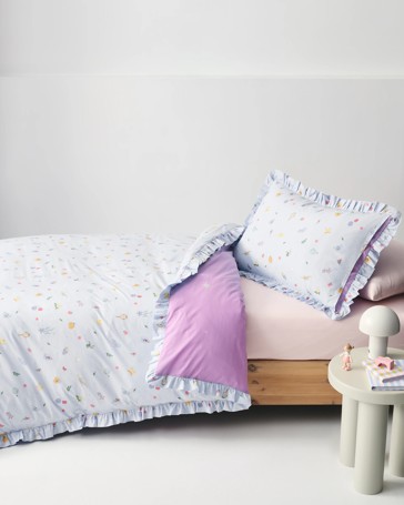 Disney Princesses Reversible Cotton Quilt Cover Set