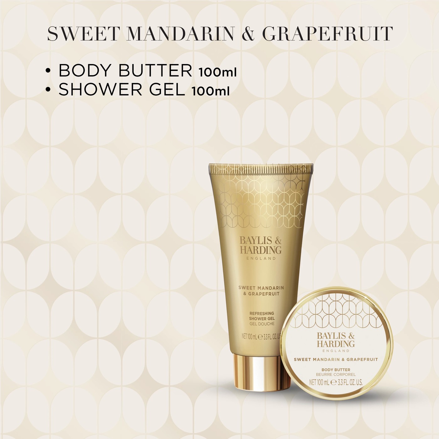 Baylis & Harding Signature Collection Body Pamper Duo - Sweet Mandarin and Grapefruit 3 of 3