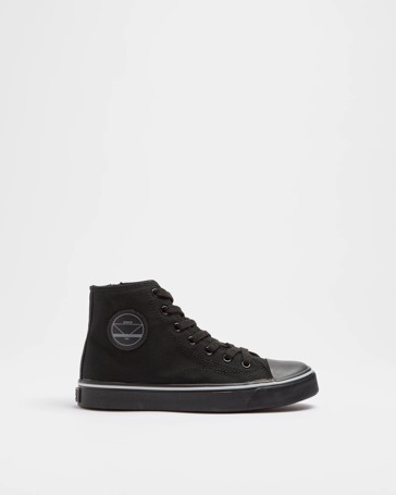 Boys Youth Hi Top Canvas Sneaker