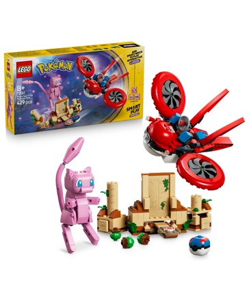 Pre-Order LEGO® Pokemon SMART Play: Drone Search for Mythical Mew 72161
