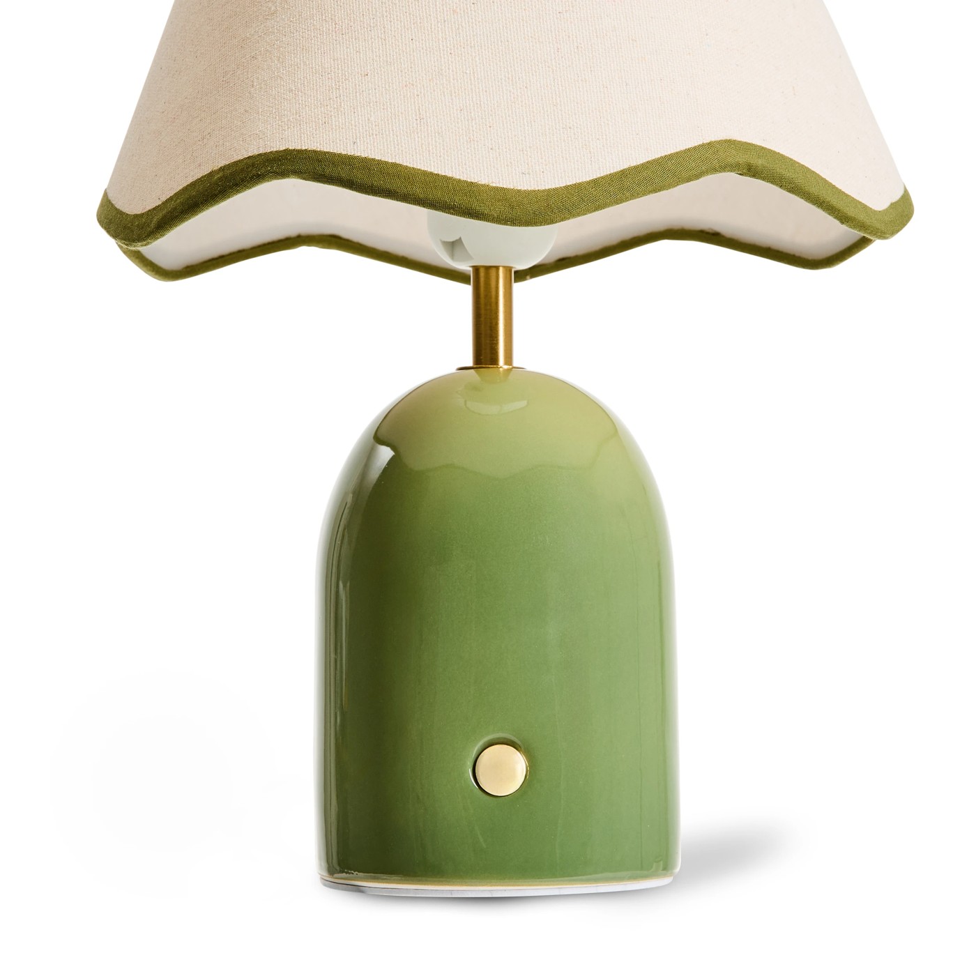 Anko 2 Pack Olympia Touch Lamps - Green 3 of 6