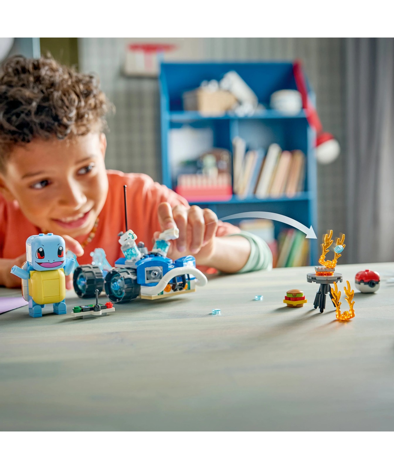 Pre-Order LEGO® Pokemon SMART Play: Trainer's Buggy Adventure with Squirtle 72156 4 of 6