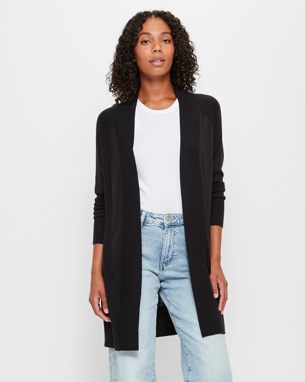 Open 2024 cardigan black