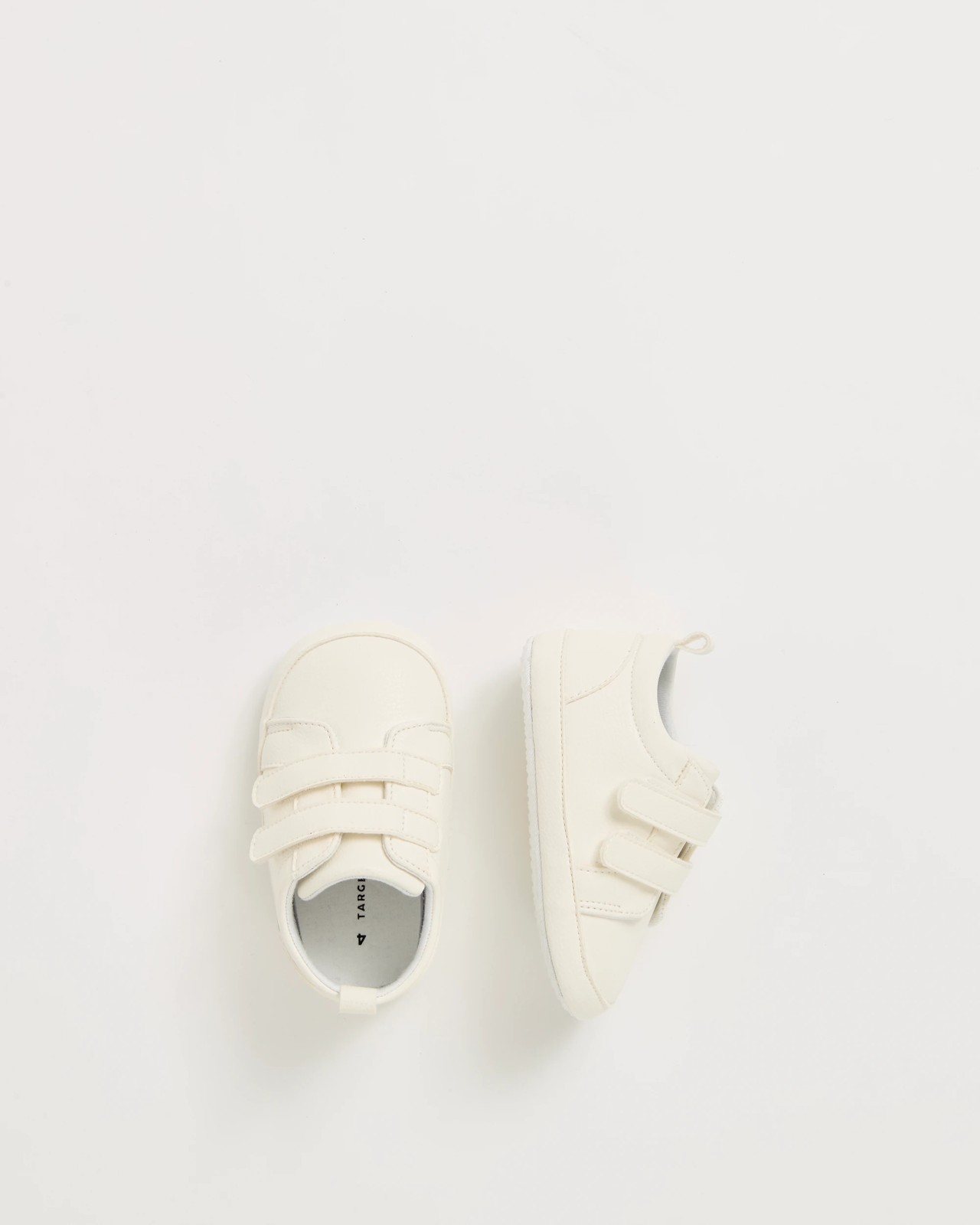 Baby Boys First Walker Tab Sneaker - Jonah - White 3 of 3