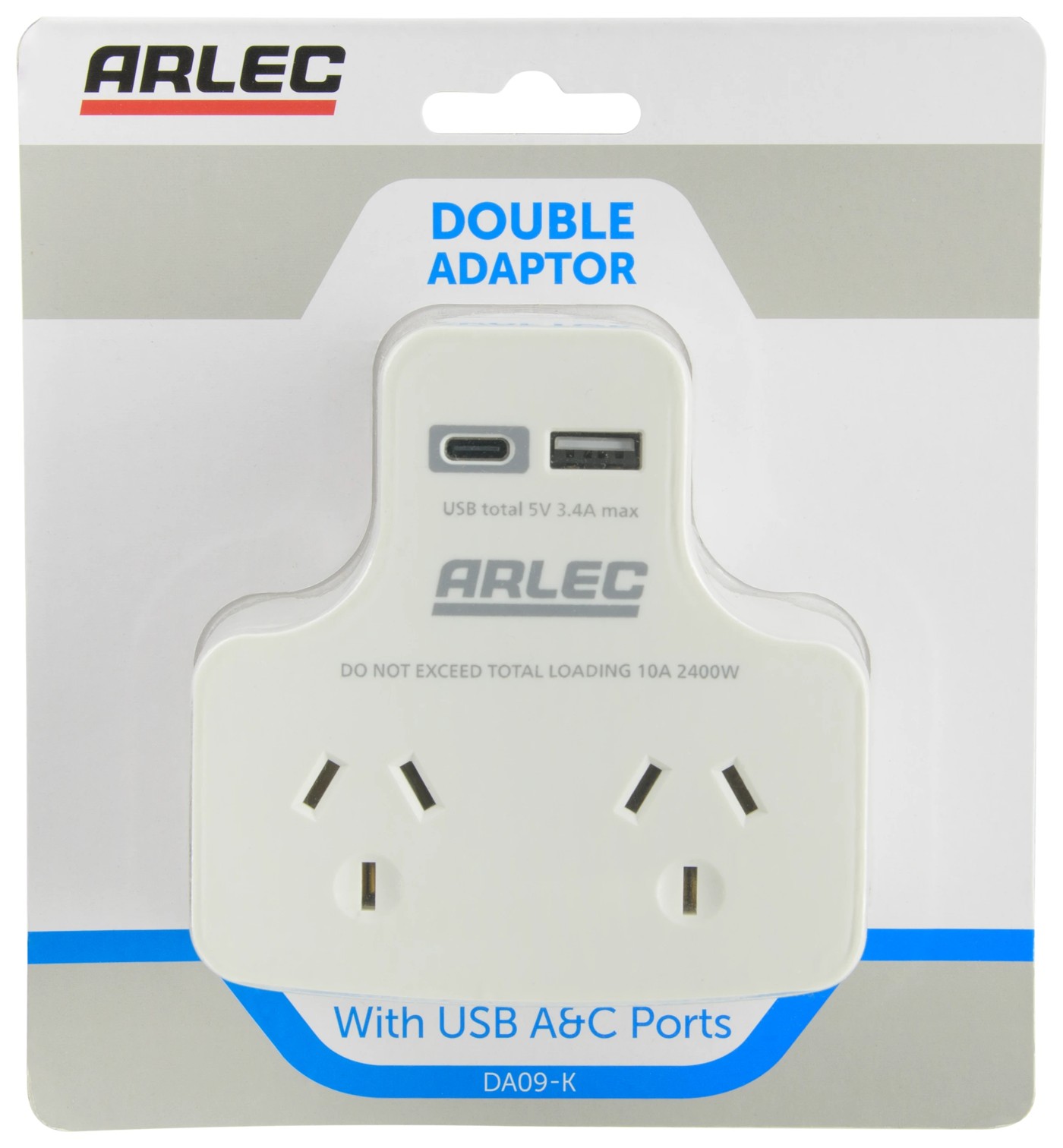 Arlec 2-Way Double Adaptor 4 of 4
