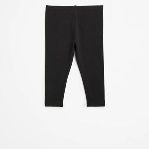 Baby Organic Cotton Leggings - Black product image