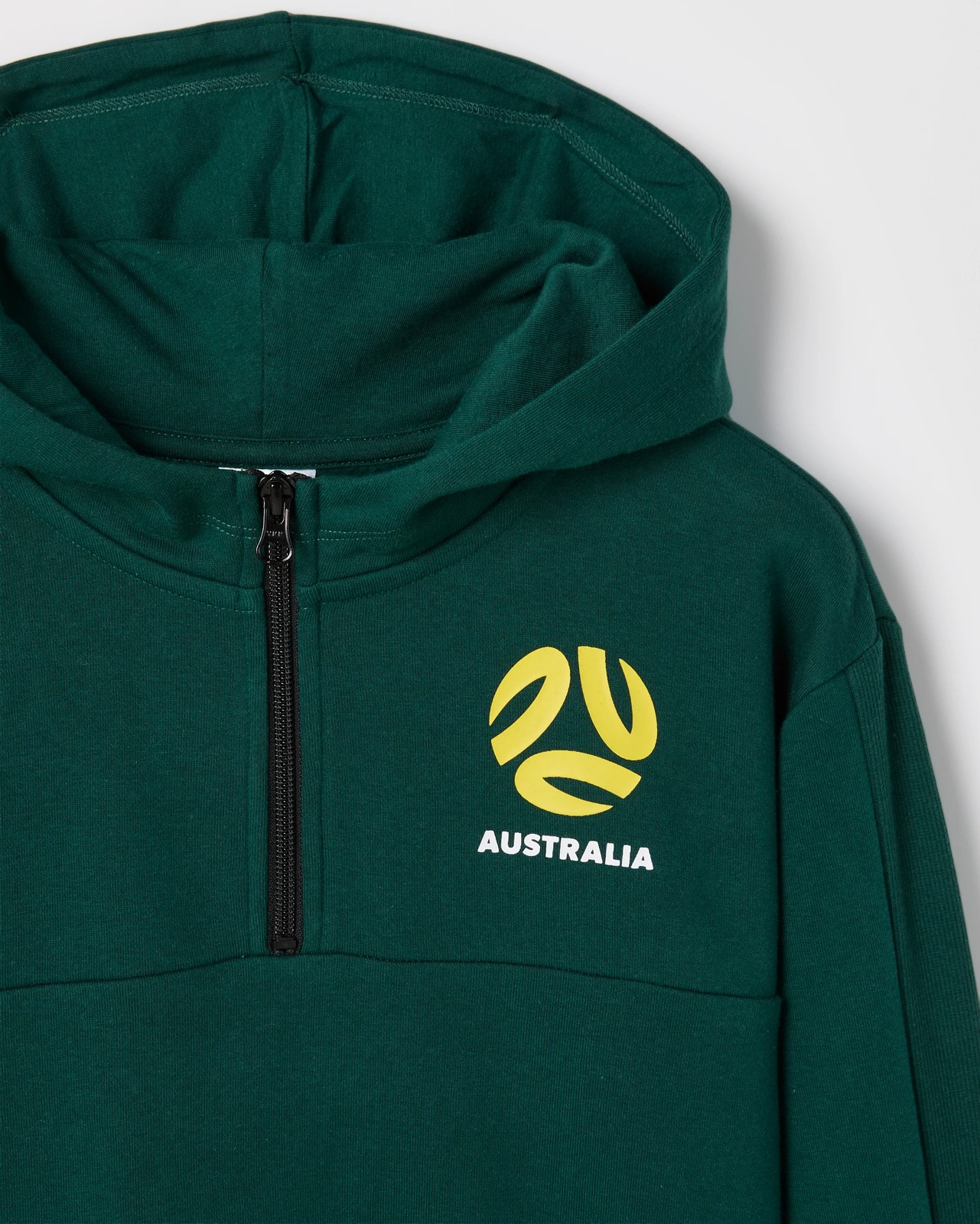 Socceroos World Cup Australian Cotton Blend Popover Hoodie 2 of 2