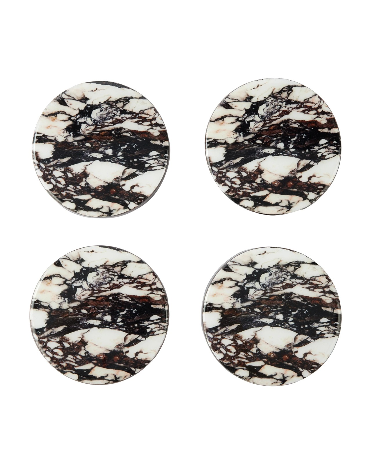 Anko 4 Marble Look Coasters 2 of 4