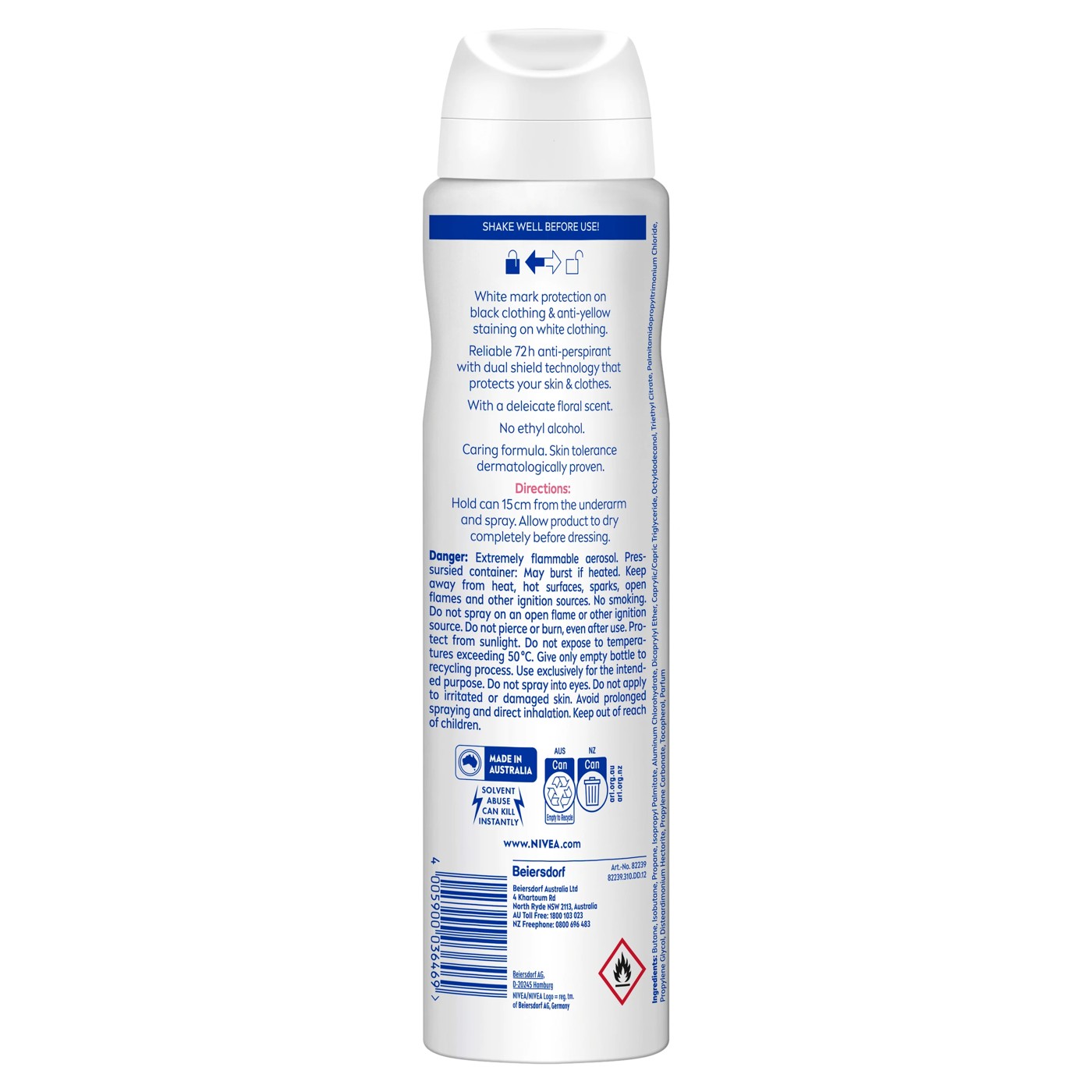 Nivea Invisible Black & White Deodorant 5 of 6