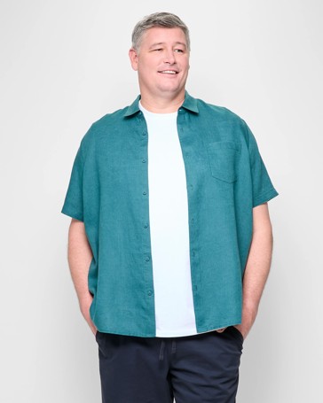 Plus Size European Linen Shirt