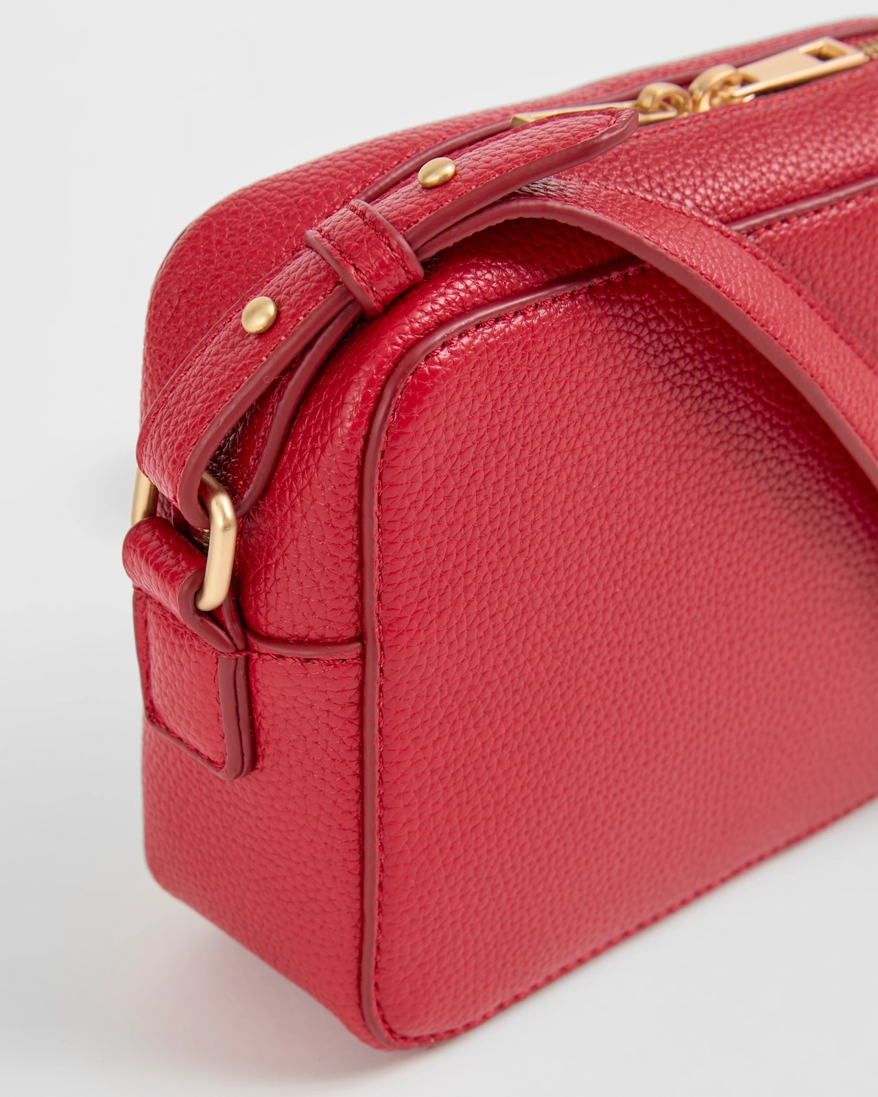 Camera Crossbody Bag - Flame Red 2 of 3