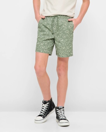 Print Volley Shorts