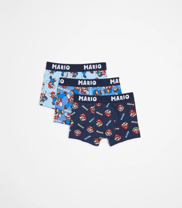 Super Mario Trunks Gifting 3 Pack Pack