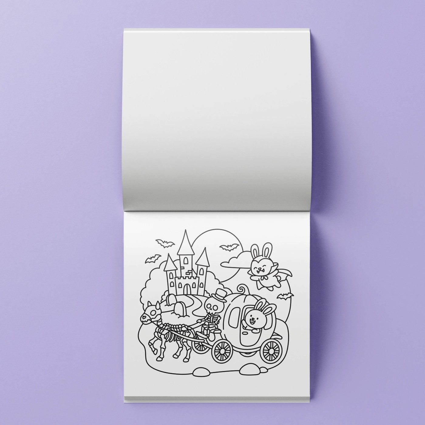 Art Maker Cosy Colouring Art Kit: Spooky and Sweet - Book 4 of 5