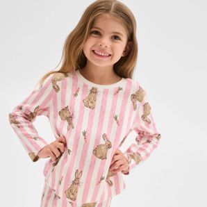 Sibling Matching Easter Australian Cotton Older Girls Pyjama Set thumbnail 2