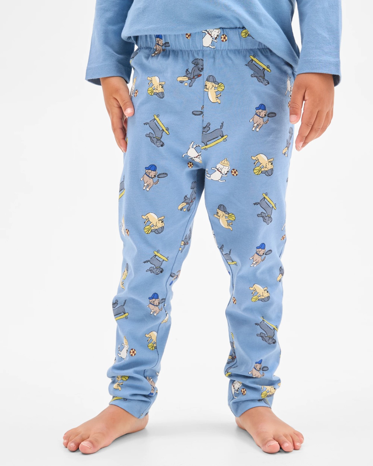 Australian Cotton Blend Younger Boys Knit Pyjama Set 4 of 6