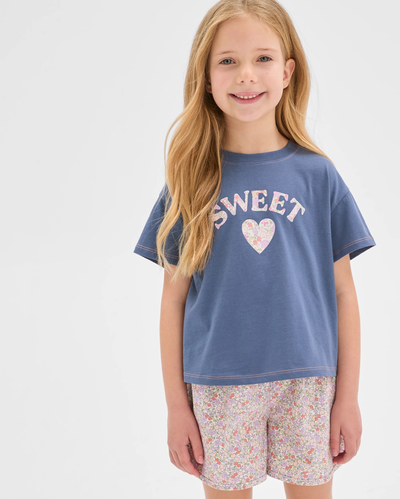 Australian Cotton Oversized T-Shirt - Navy 2 of 6