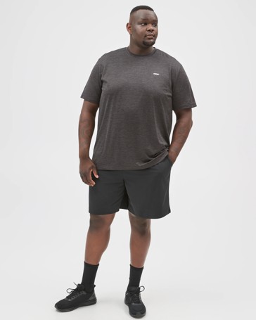 Plus Size Active Woven Shorts