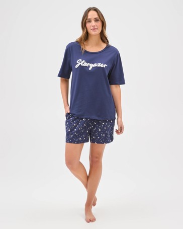 Australian Cotton Printed Sleep Top