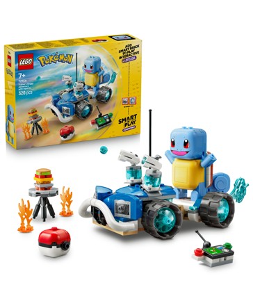 Pre-Order LEGO® Pokemon SMART Play: Trainer's Buggy Adventure with Squirtle 72156