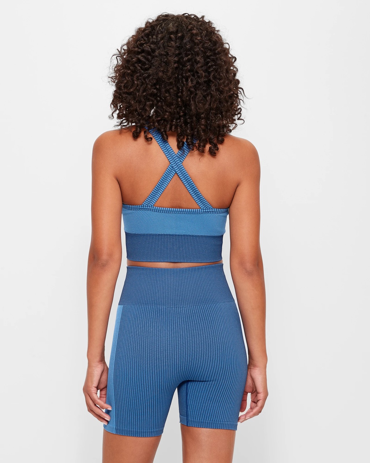 Active Seamfree Ribbed Longline Crop Top 4 of 5