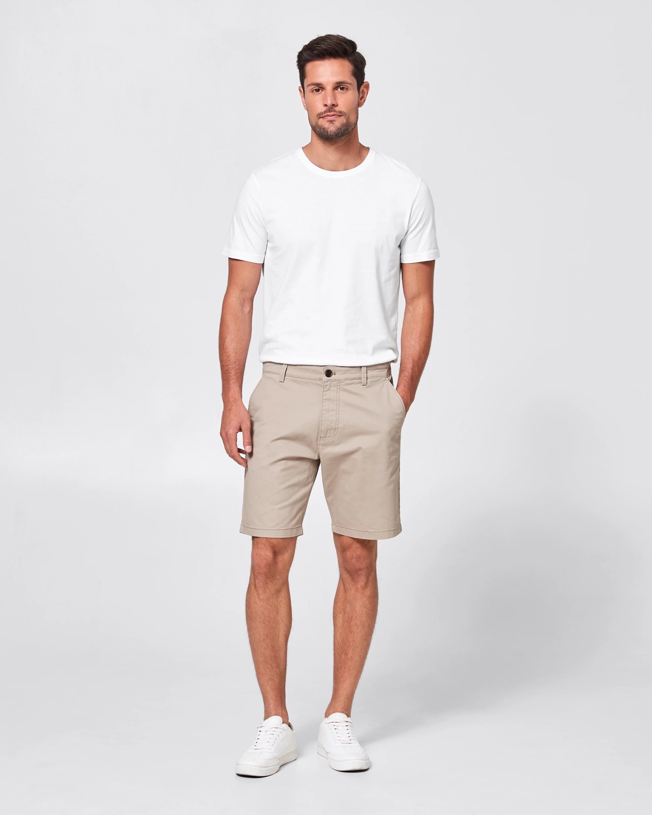 Slim Chino Shorts- Sand 5 of 5