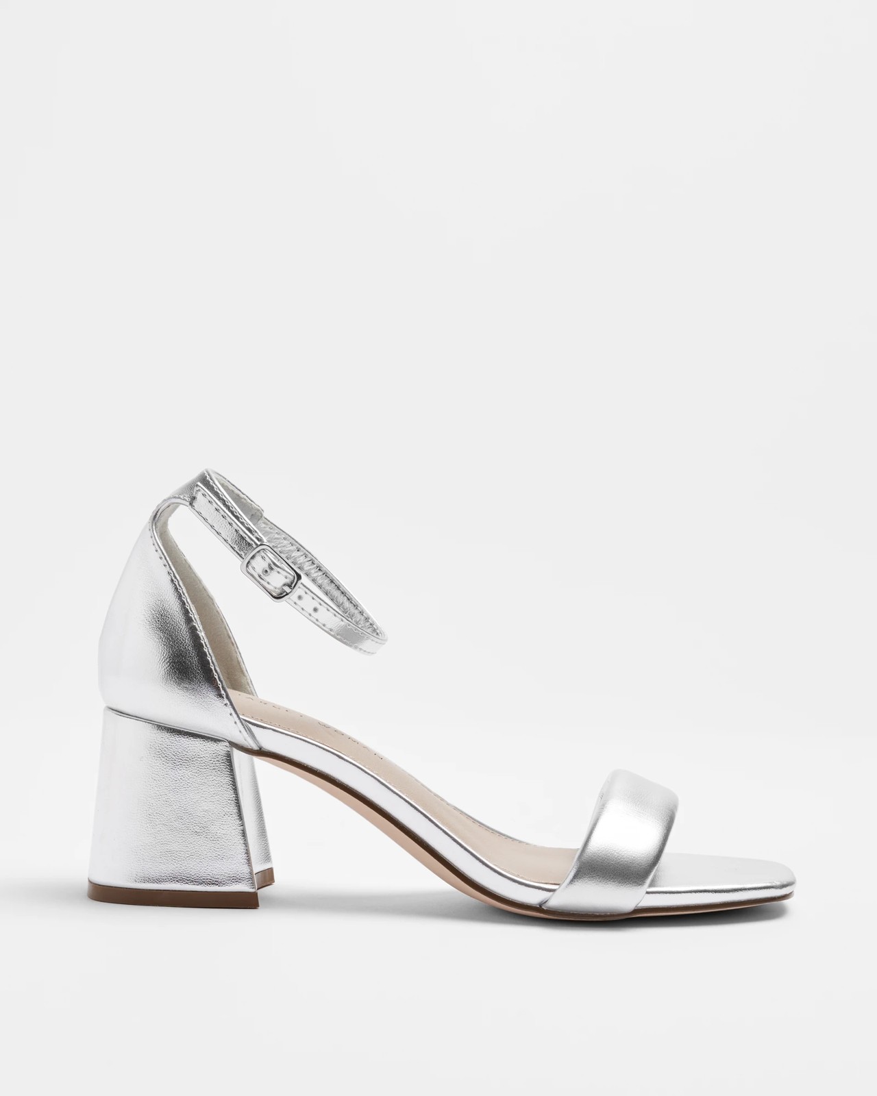 Grey block heel on sale sandals