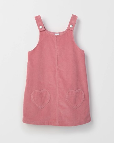 Australian Cotton Corduroy Pinafore Dress