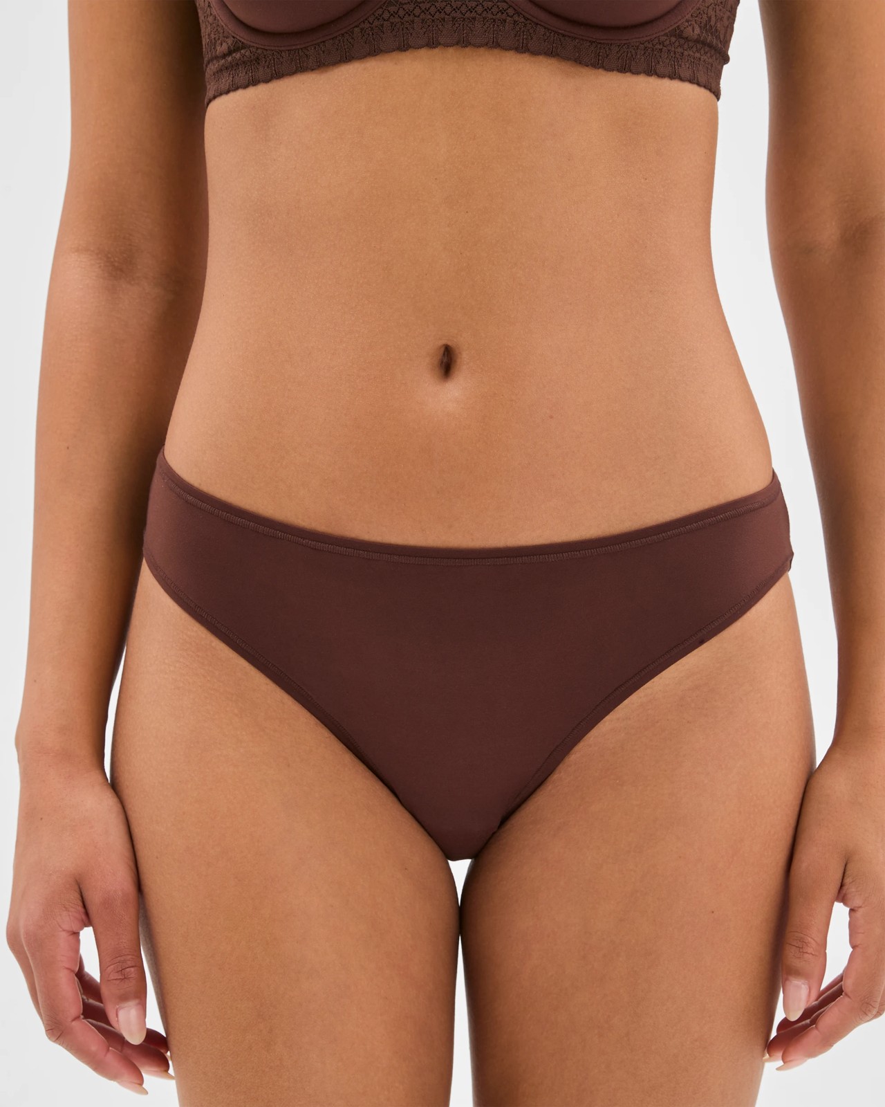 3 Pack Soft Comfort Bikini Briefs - Dark Oak 5 of 5