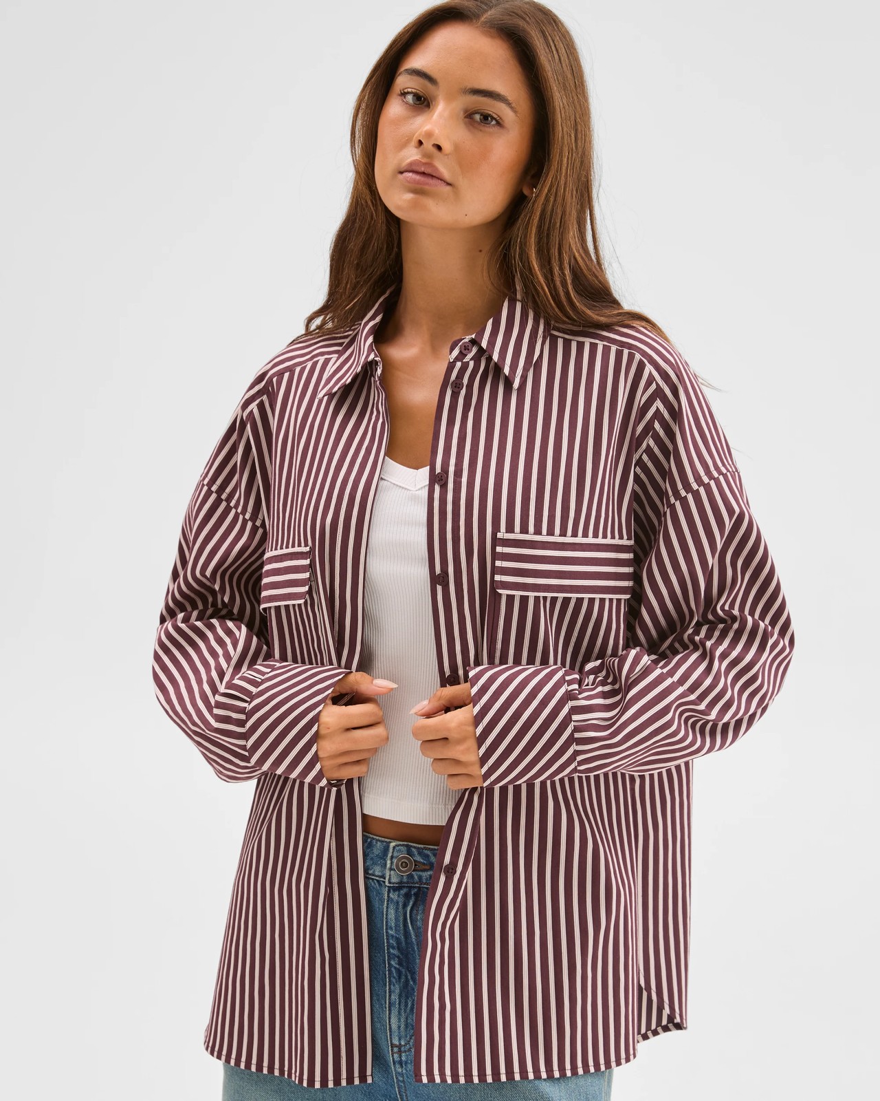 Lily Loves Australian Cotton Blend Oversized Shirt 3 of 5