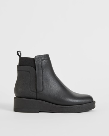 Genuine Suede Leather Jackie Boot