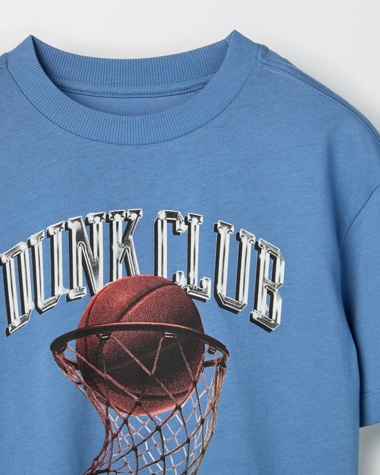 Australian Cotton Short Sleeve T-Shirt - Blue 2 of 2