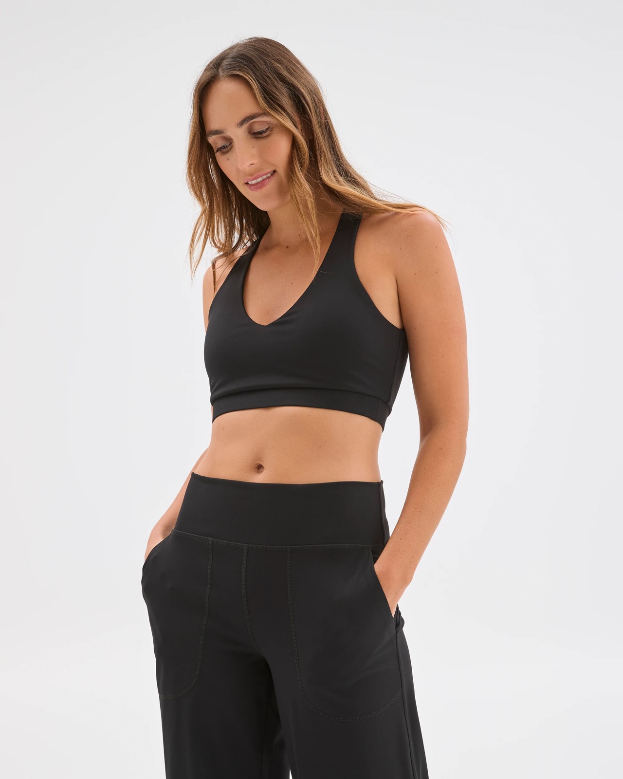 Active Studio Soft Cross Back Crop Top 4 of 5
