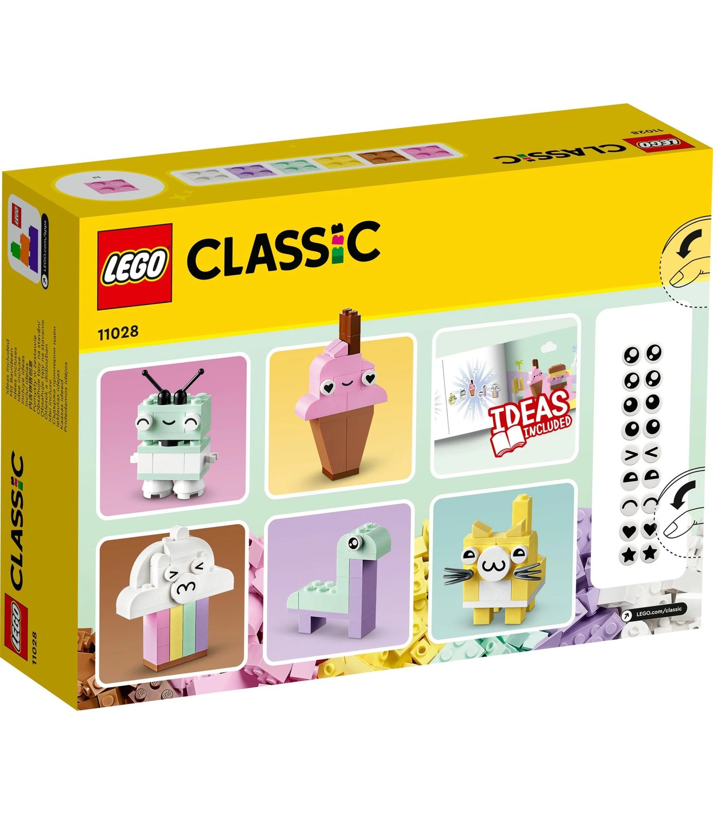 Lego Classic Creative Pastel Fun Building Bricks Toy 11028 : Target