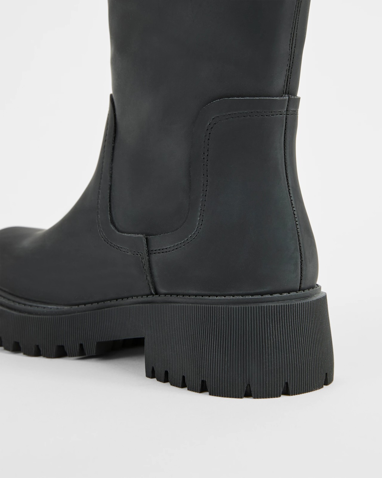 Water Resistant Long Rainboots - Rhodes - Black 3 of 3
