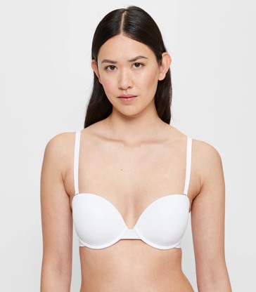 Hestia Women's Minimiser Bra - White - Size 12DD, BIG W