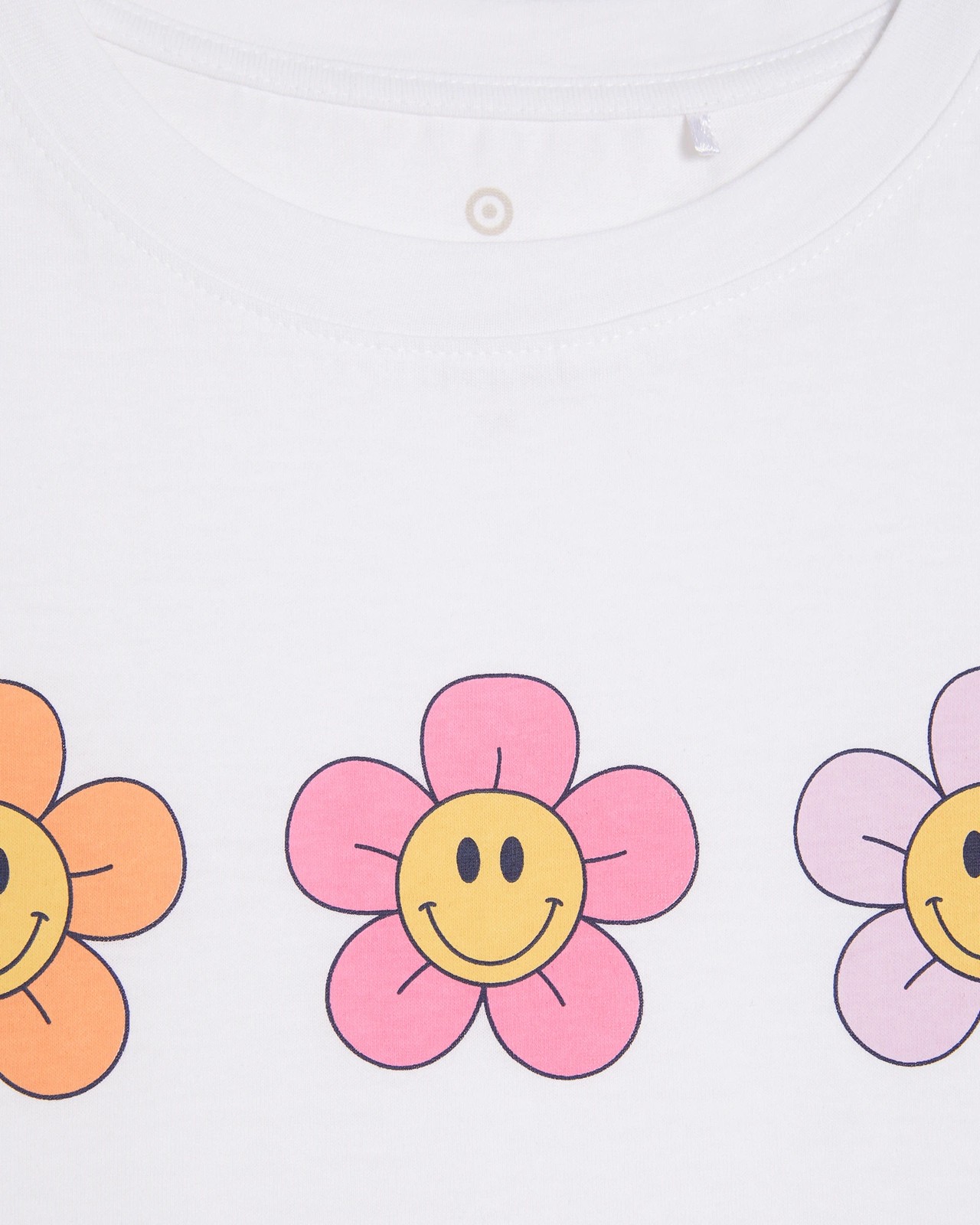 Organic Cotton Longline Print T-shirt 5 of 5