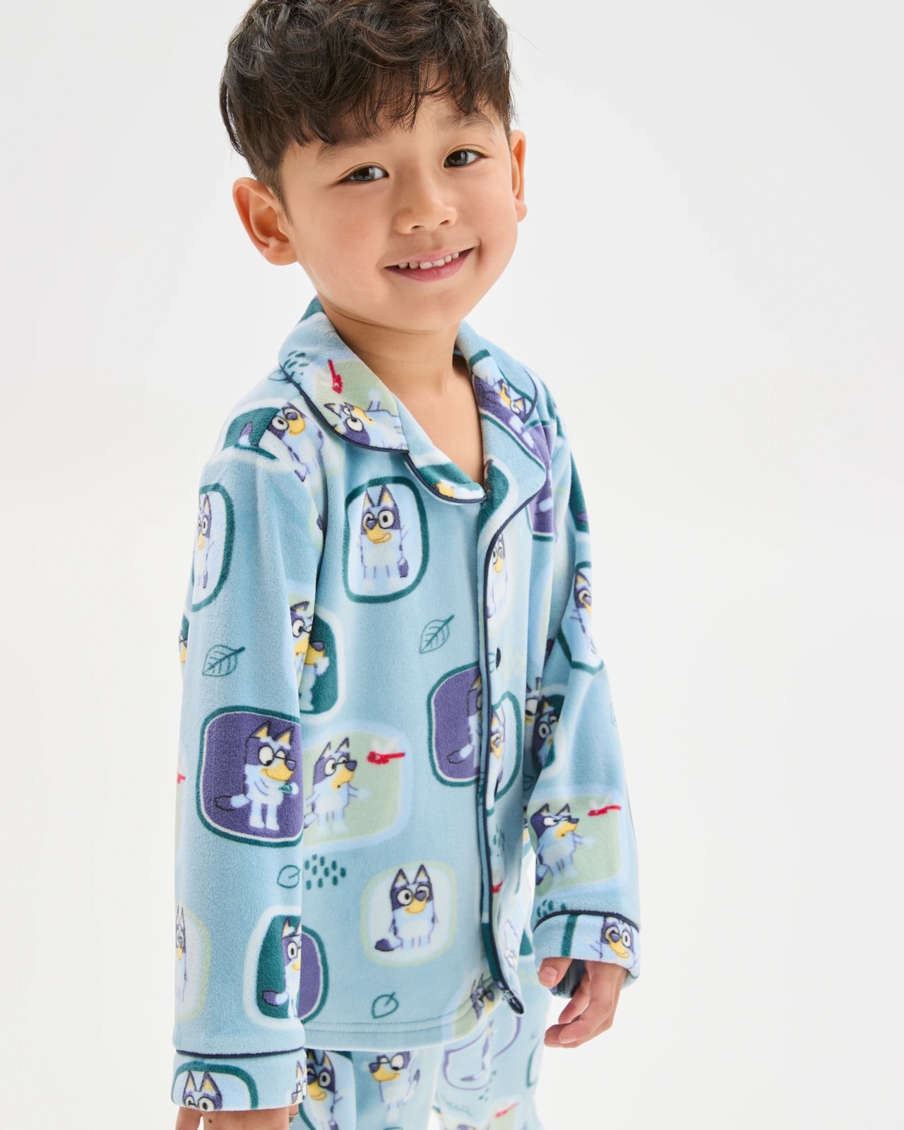 Bluey Younger Boys Fleece Pyjama Set 3 of 6