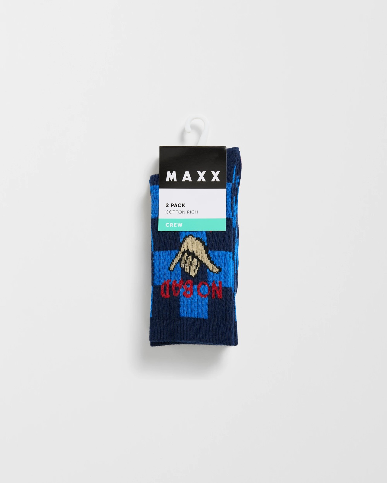 Maxx 2 Pack Kids Casual Crew Socks 3 of 3