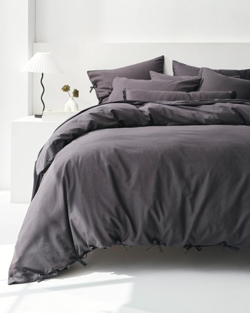 Laynie Linen/Cotton Quilt Cover Set