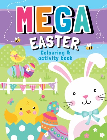 Mega Easter Colouring and Activity Book
