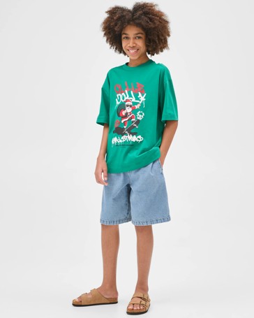 Australian Cotton Christmas Oversized T-Shirt